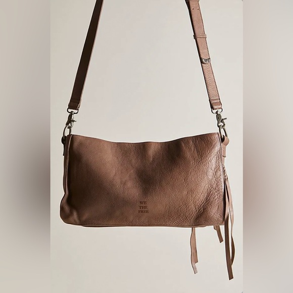 ▪️NWT Free People Dixon Crossbody in Desert Taupe - Picture 5 of 12
